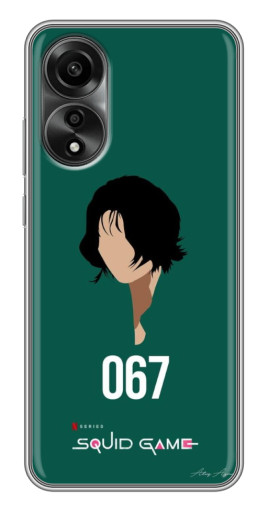 Чехол с принтом "Игрок 067" для OPPO A78 (4G)