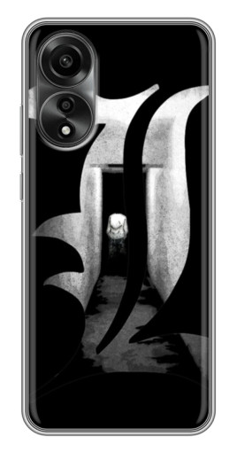 Чехол с картинкой "Инициали Лоулайта" для OPPO A78 (4G)