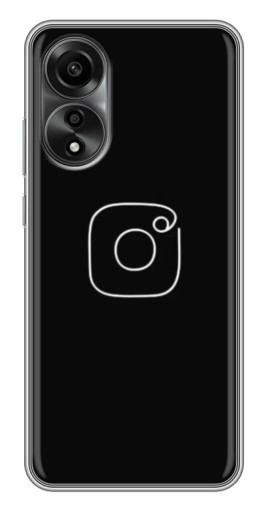 Чехол с картинкой "Инстаграм" для OPPO A78 (4G)