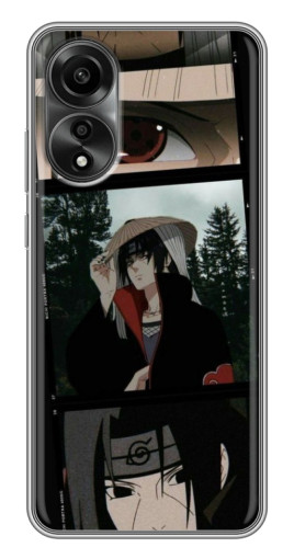 Чехол с картинкой "Итачи на фото" для OPPO A78 (4G)