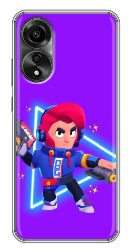 Чехол с печатью "Кольт в наушниках" для OPPO A78 (4G)
