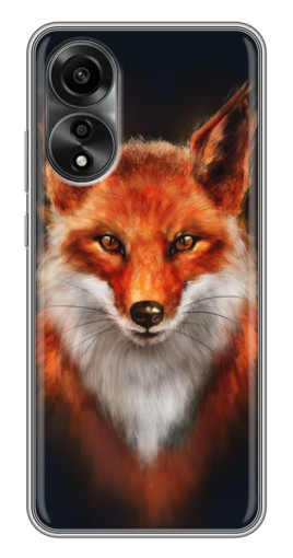 Чехол с картинкой "Красивая лиса" для OPPO A78 (4G)