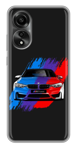 Чехол с принтом "Красочный BMW" для OPPO A78 (4G)