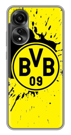 Силиконовый чехол с изображением "Красочный лого BVB" для OPPO A78 (4G)