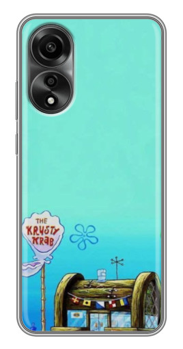Чехол с принтом "Krusty Krab" для OPPO A78 (4G)