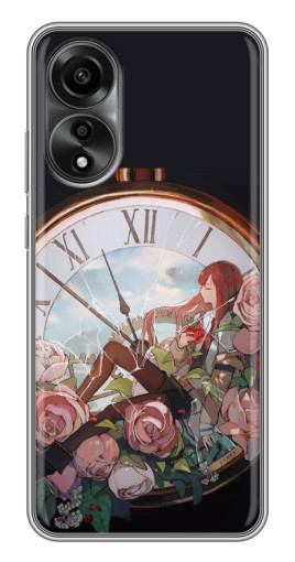 Чехол с картинкой "Курису  в часах" для OPPO A78 (4G)