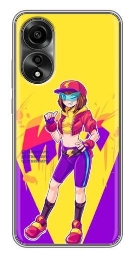 Чехол с печатью "Макс Бравл Старс" для OPPO A78 (4G)