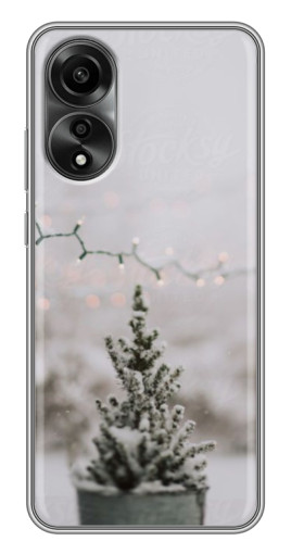 Чехол с картинкой "Маленькая елка" для OPPO A78 (4G)