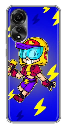 Чехол с печатью "Молниеносная MAX" для OPPO A78 (4G)
