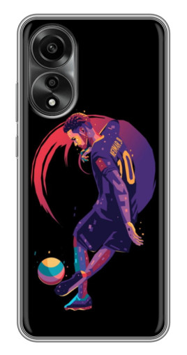 Чехол с картинкой "Неймар Финты" для OPPO A78 (4G)