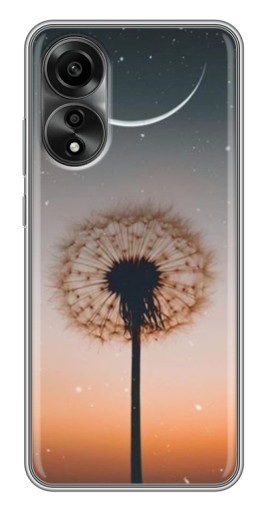 Чехол с печатью "Ночной одуванчик" для OPPO A78 (4G)