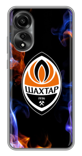 Чехол с печатью "Шахтер в огне" для OPPO A78 (4G)