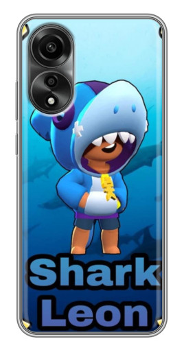 Чехол с принтом "Shark Leon" для OPPO A78 (4G)