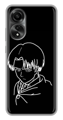 Чехол с печатью "Силуэт Леви" для OPPO A78 (4G)