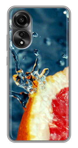 Чехол с картинкой "Сочный грейпфрут" для OPPO A78 (4G)