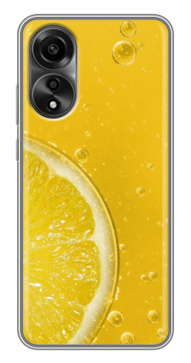 Чехол с принтом "Сочный лимон" для OPPO A78 (4G)