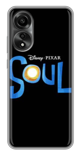Силиконовый чехол с изображением "Soul" для OPPO A78 (4G)