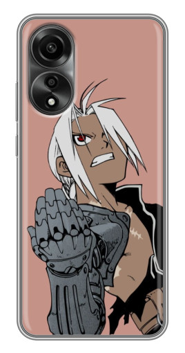 Чехол с принтом "Стальной алхимик" для OPPO A78 (4G)