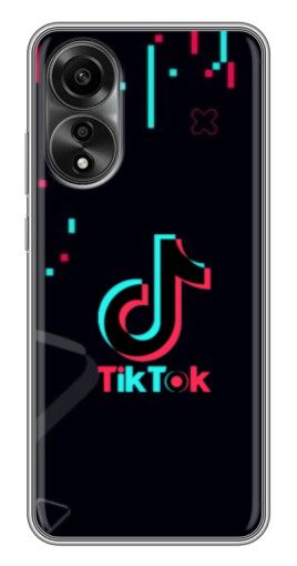 Чехол с печатью "Стиль TikTok" для OPPO A78 (4G)