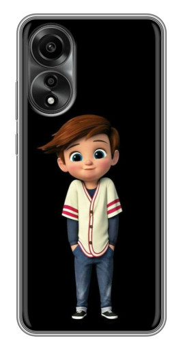 Силиконовый чехол с изображением "Тим" для OPPO A78 (4G)