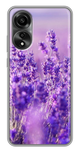 Чехол с принтом "Яркая лаванда" для OPPO A78 (4G)