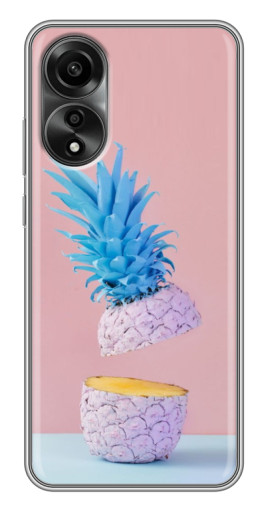 Чехол с принтом "Яркий ананас" для OPPO A78 (4G)