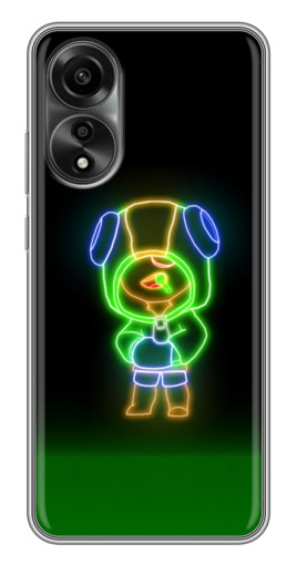 Чехол с принтом "Яркий Леон" для OPPO A78 (4G)
