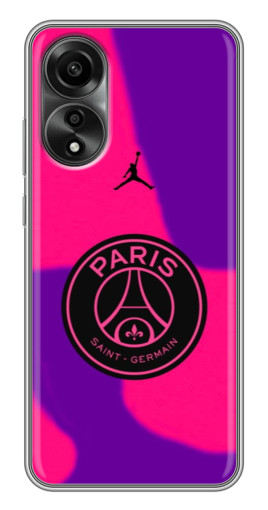 Чехол с принтом "Яркий лого PSG" для OPPO A78 (4G)