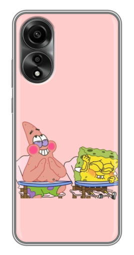 Чехол с картинкой "За партой" для OPPO A78 (4G)