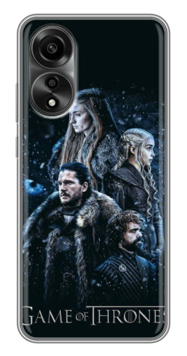 Чехол с картинкой "Зима близко" для OPPO A78 (4G)