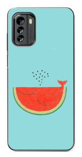Чехол с печатью "Арбуз кит" для Nokia G60