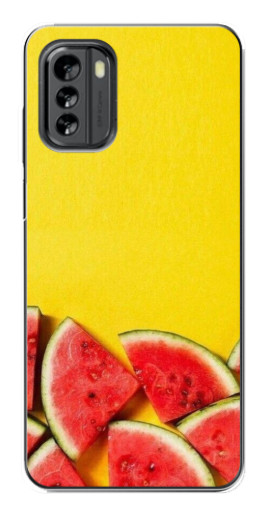 Чехол с принтом "Арбузики на желтом" для Nokia G60