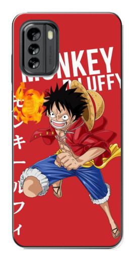 Чехол с принтом "Атакующий D Luffy" для Nokia G60