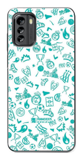 Чехол с печатью "Атрибутика Real Madrid" для Nokia G60