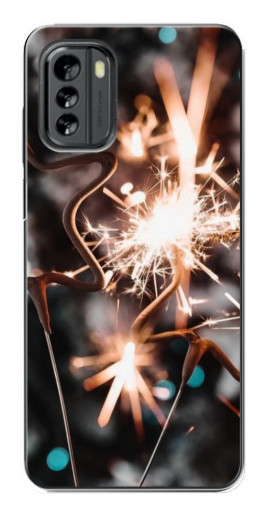 Чехол с принтом "Бенгальские огни" для Nokia G60