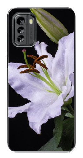 Чехол с принтом "Большая лилия" для Nokia G60