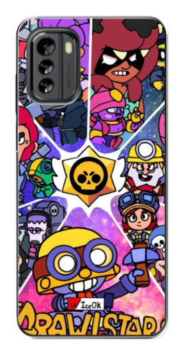 Чехол с печатью "Brawl заставка" для Nokia G60