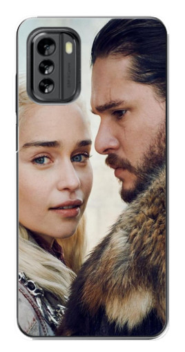 Чехол с принтом "Дейнерис и Сноу" для Nokia G60