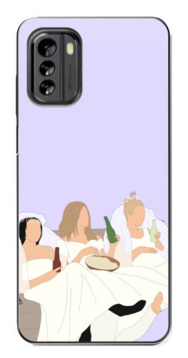 Чехол с печатью "Девушки Друзья" для Nokia G60