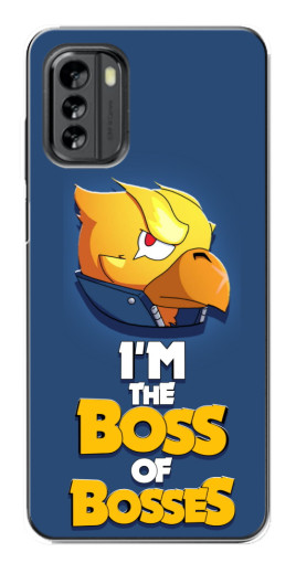 Силиконовый чехол с изображением "Gold Boss" для Nokia G60