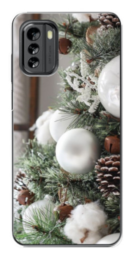 Силиконовый чехол с изображением "Игрушки на елке" для Nokia G60