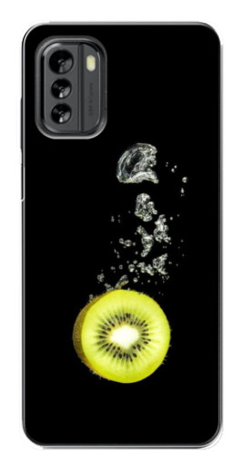 Чехол с картинкой "Киви на черном" для Nokia G60