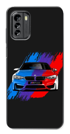 Чехол с картинкой "Красочный BMW" для Nokia G60