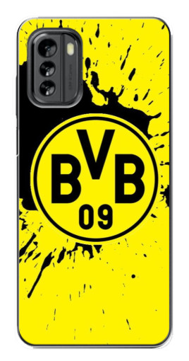 Силиконовый чехол с изображением "Красочный лого BVB" для Nokia G60