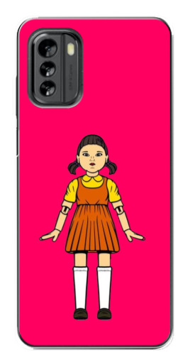 Силиконовый чехол с изображением "Кукла" для Nokia G60