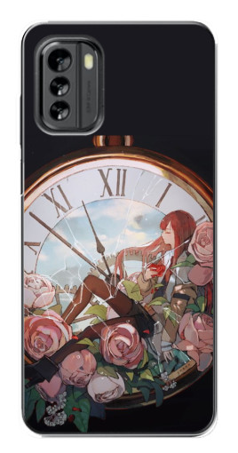 Чехол с картинкой "Курису  в часах" для Nokia G60