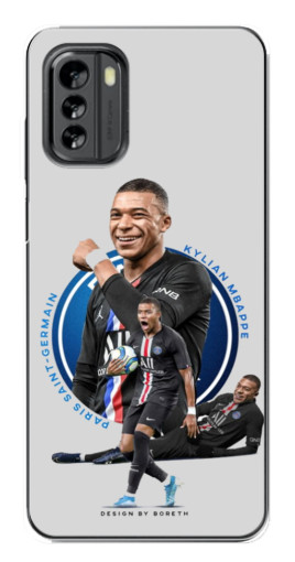 Чехол с картинкой "Kylian Mbappe" для Nokia G60