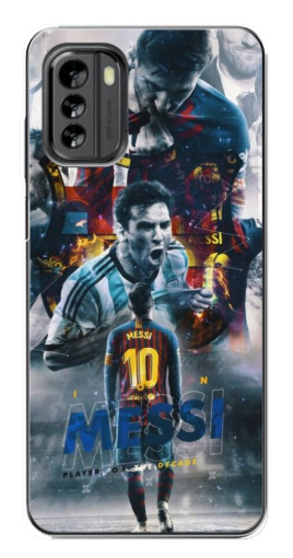 Чехол с принтом "Легендарный Месси" для Nokia G60