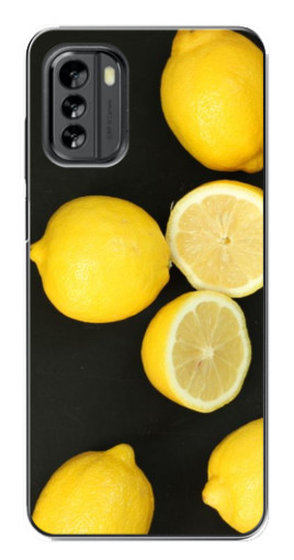 Силиконовый чехол с изображением "Лимонный стиль" для Nokia G60