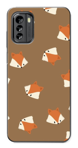 Чехол с печатью "Лисёнки" для Nokia G60